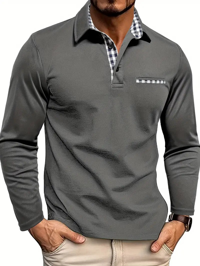 Polo Homme Manches Longues Été