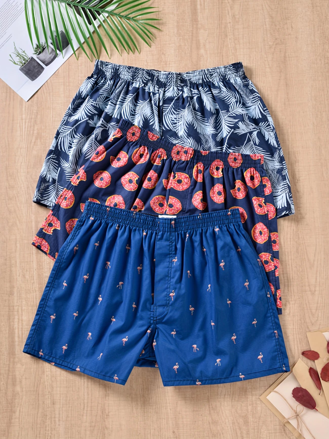 Boxers homme coton imprimé flèche multicolore