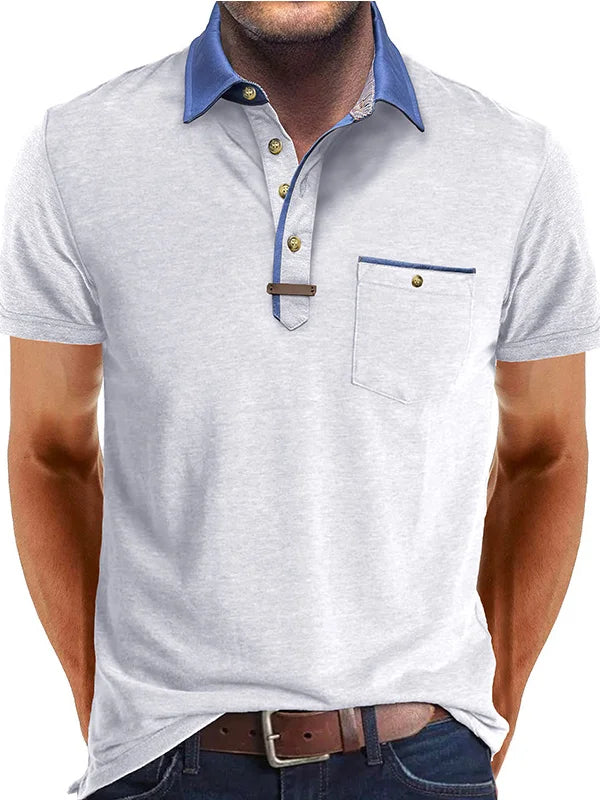 Polo Homme Élégant Légère Été