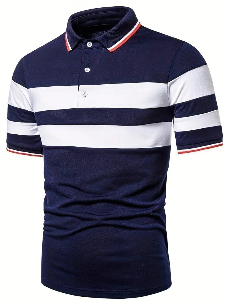Polo Homme Été Classique Confortable