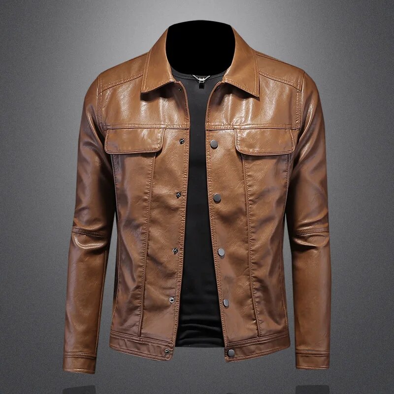 Alois - Veste en Cuir pour Hommes