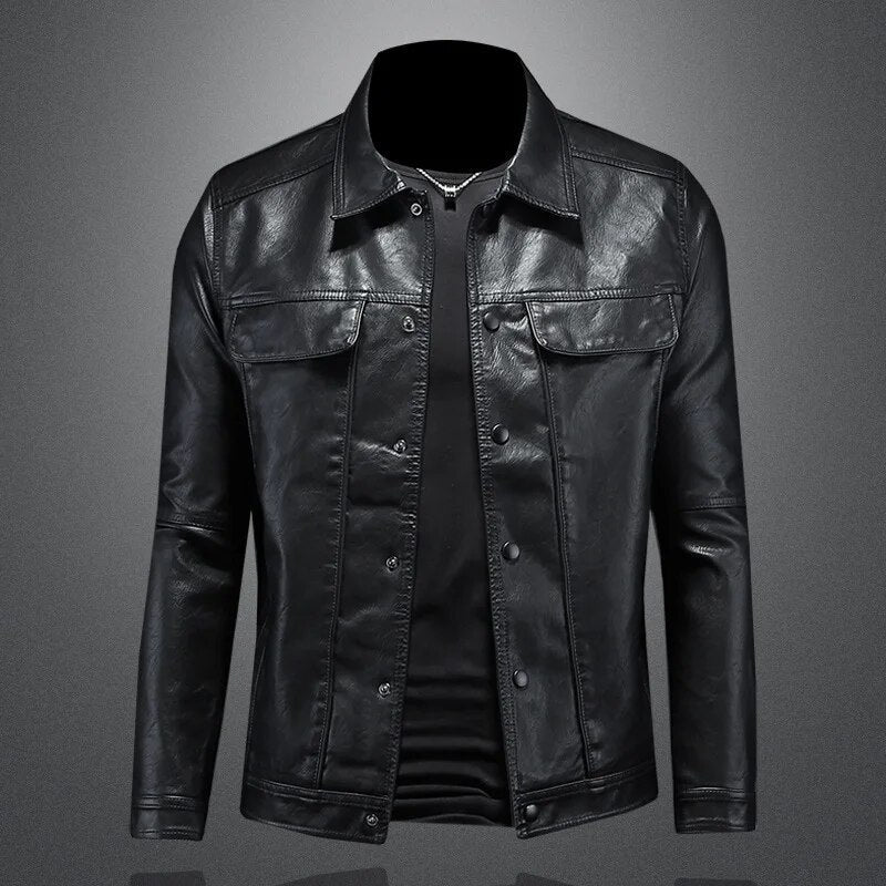 Alois - Veste en Cuir pour Hommes