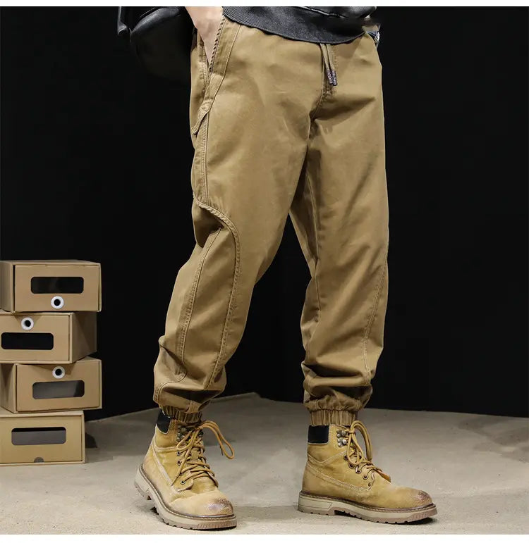 Pantalon classique en coton américain