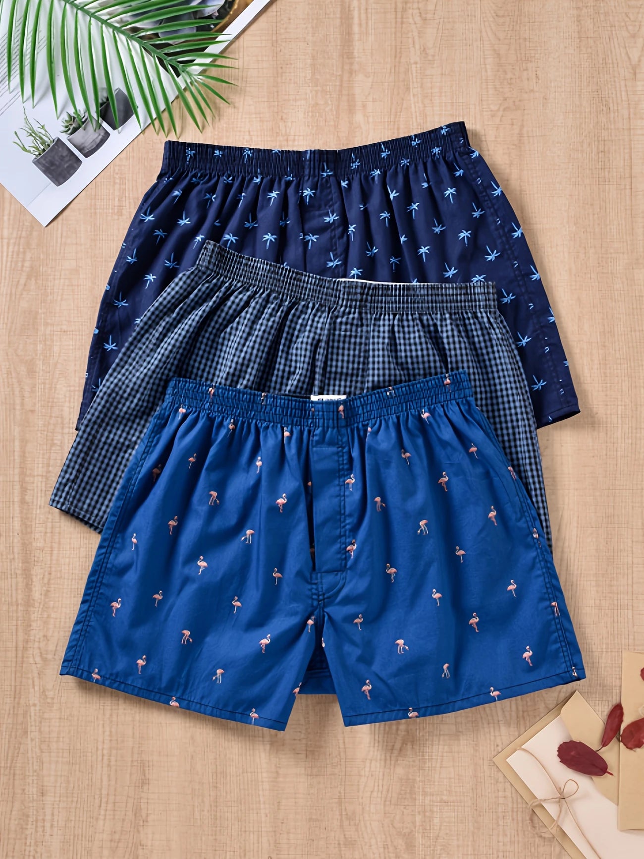 Boxers homme coton imprimé flèche multicolore