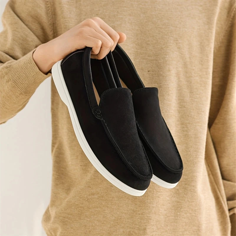 Maël | Mocassins en daim