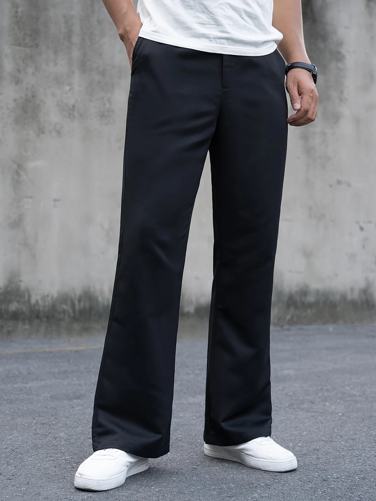 Louis | Pantalon évasé élégant pour homme