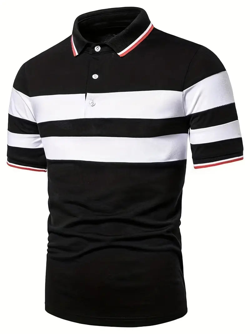 Polo Homme Été Classique Confortable