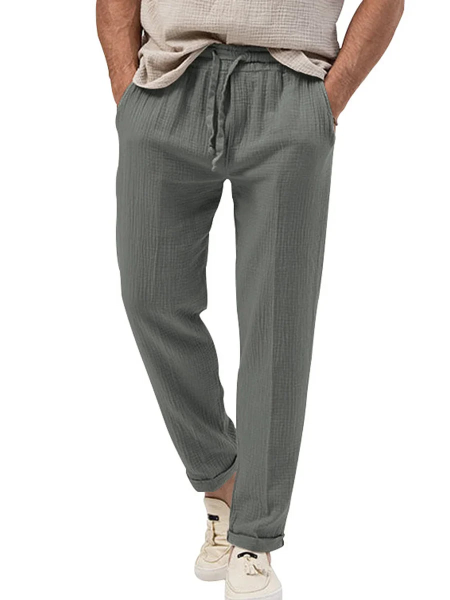 Sacha | Pantalon d'Été en Lin pour Homme