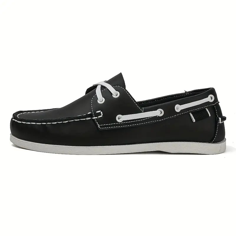 Chaussures bateau rétro pour homme
