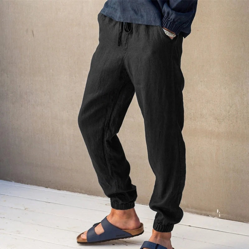 Hugo | Pantalon d'été en lin pour homme