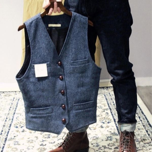 Rayan | Pull sans manches vintage pour homme