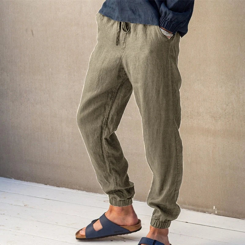 Hugo | Pantalon d'été en lin pour homme