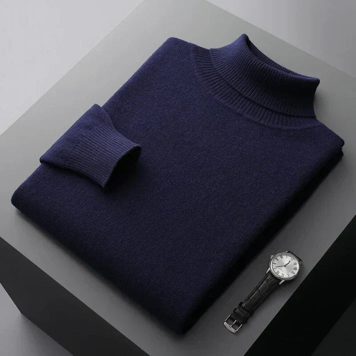Mathis | Pull col roulé en cachemire pour homme