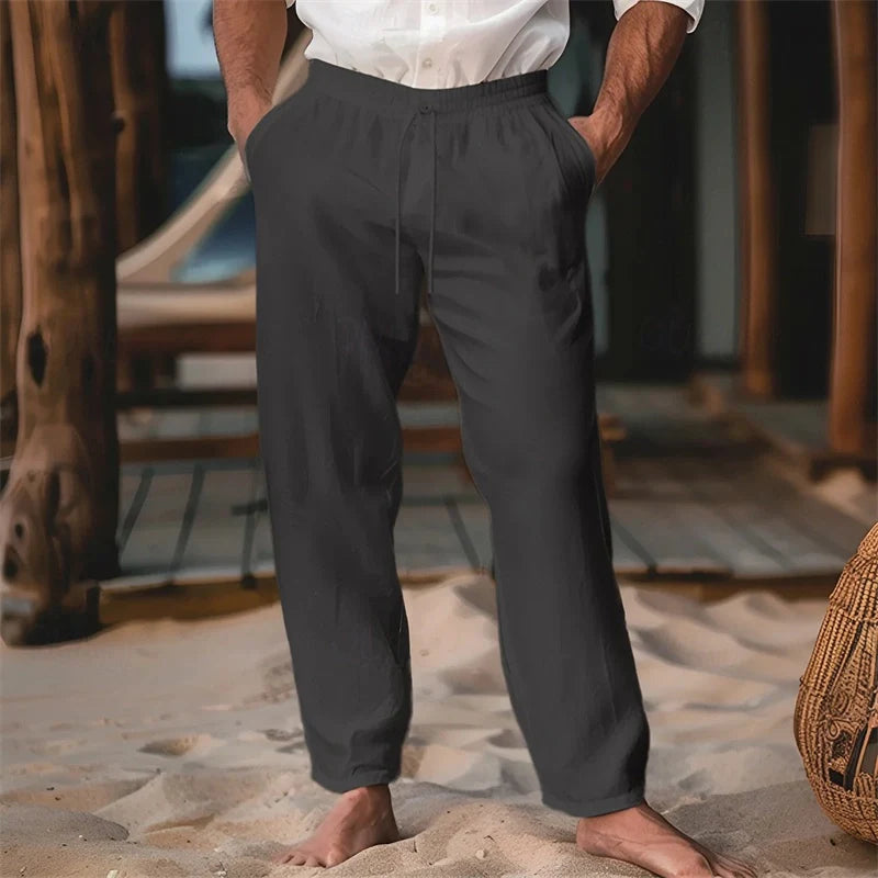 Damien | Pantalon d'été en lin pour homme