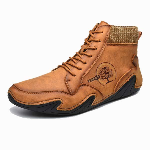 Roy - Baskets en Cuir Vintage pour Hommes