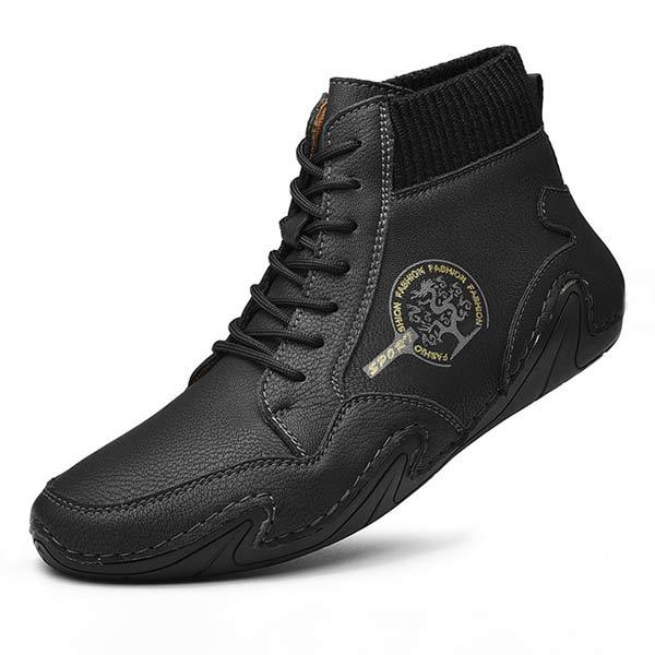 Roy - Baskets en Cuir Vintage pour Hommes