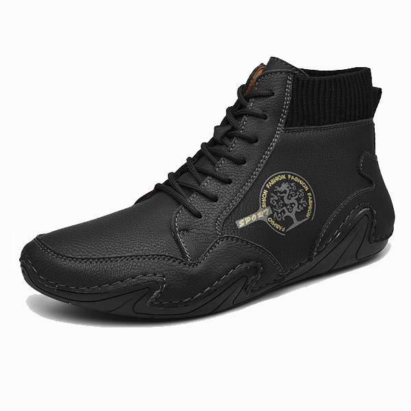 Roy - Baskets en Cuir Vintage pour Hommes