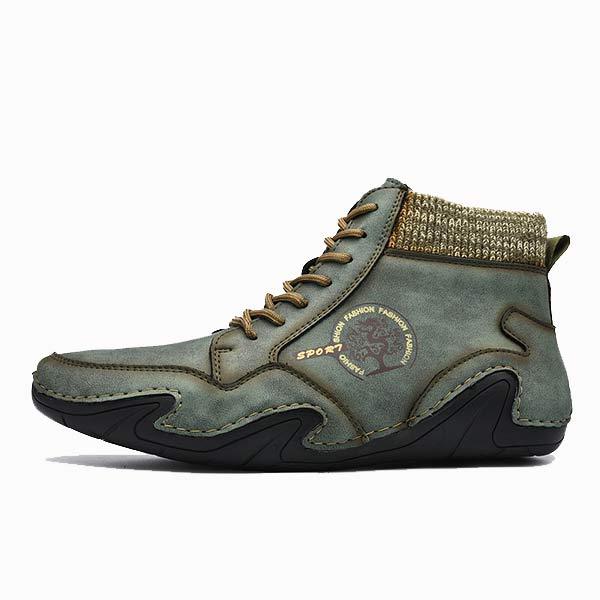 Roy - Baskets en Cuir Vintage pour Hommes