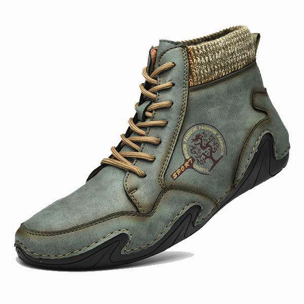 Roy - Baskets en Cuir Vintage pour Hommes