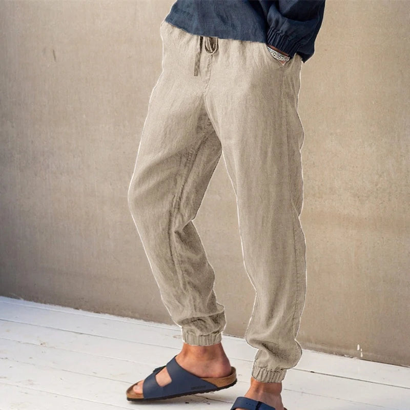 Hugo | Pantalon d'été en lin pour homme