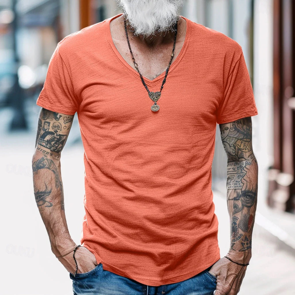 David | T-shirt élégant pour homme été