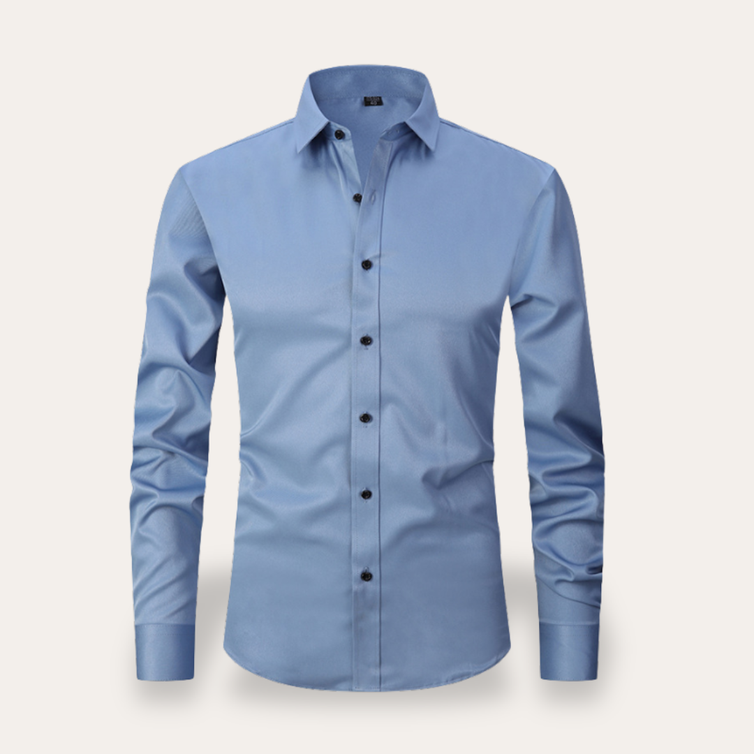 Chemise Homme Satin Élégante