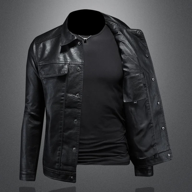 Alois - Veste en Cuir pour Hommes