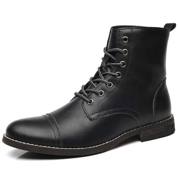 Edward - Bottines En Cuir Vintage