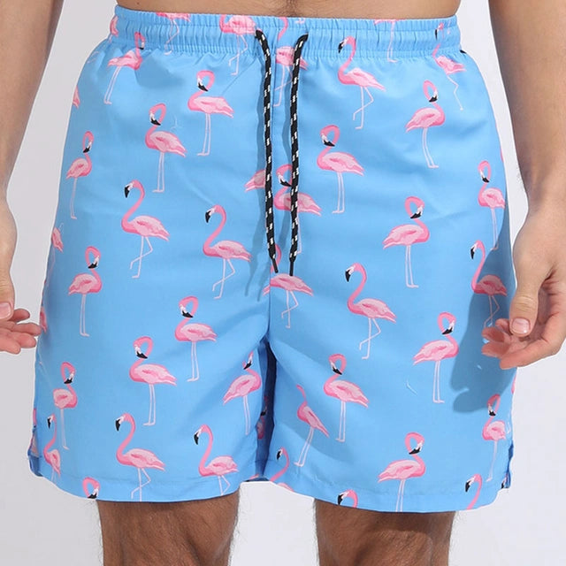 Short de bain homme séchage rapide avec doublure