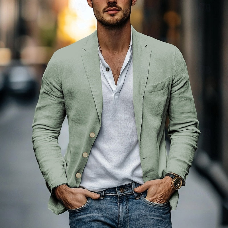 Adrien - Blazer en lin pour l'été