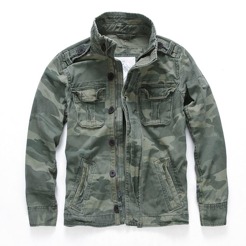 Homme Élitaire - Veste militaire camouflage