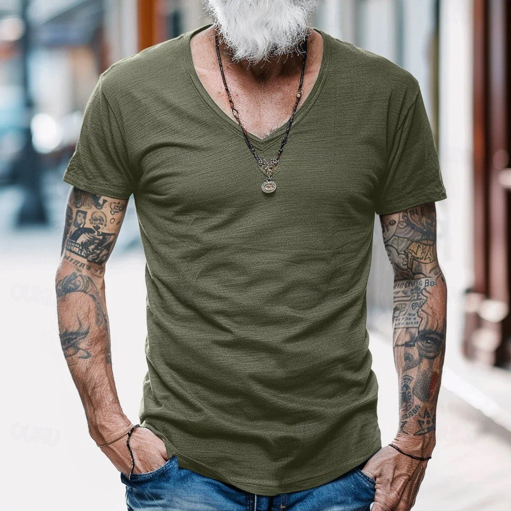 David | T-shirt élégant pour homme été