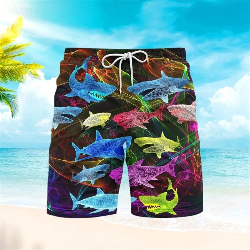 Short de bain imprimé homme été plage