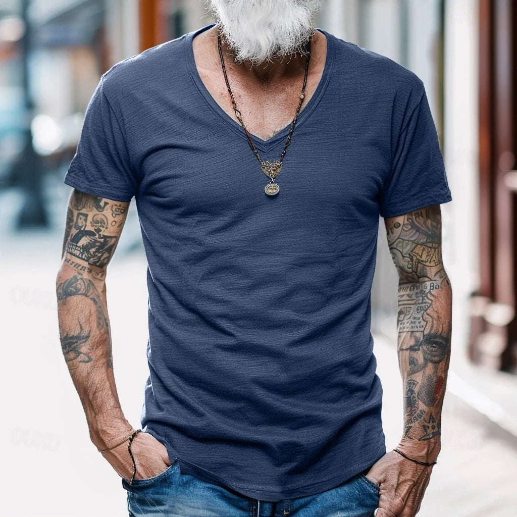 David | T-shirt élégant pour homme été