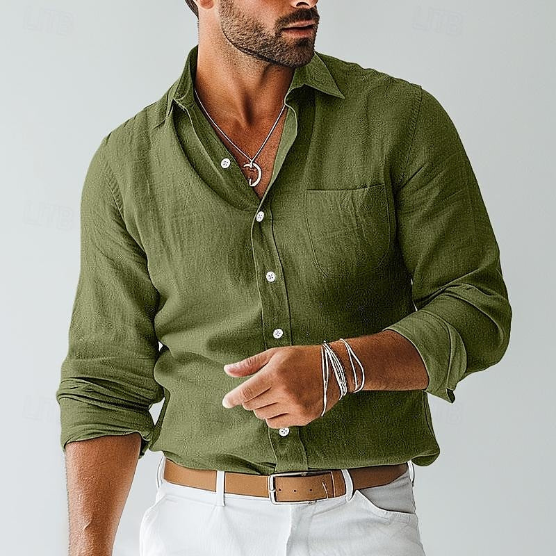 Chemise Légère en Lin d'Été