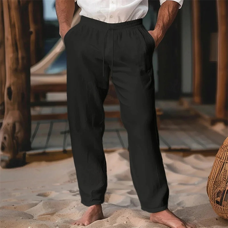 Damien | Pantalon d'été en lin pour homme