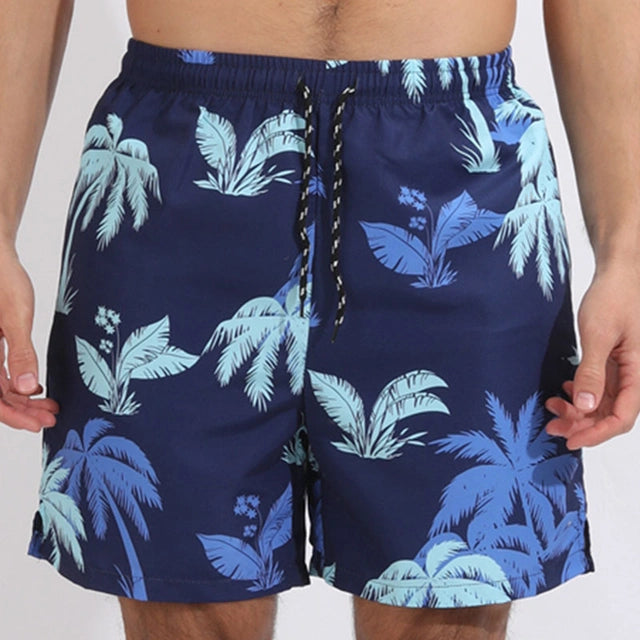 Short de bain homme séchage rapide avec doublure
