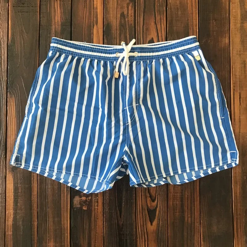 Shorts de bain pour hommes à rayures - Mode et confort
