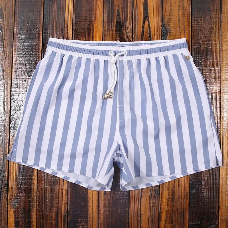 Shorts de bain pour hommes à rayures - Mode et confort