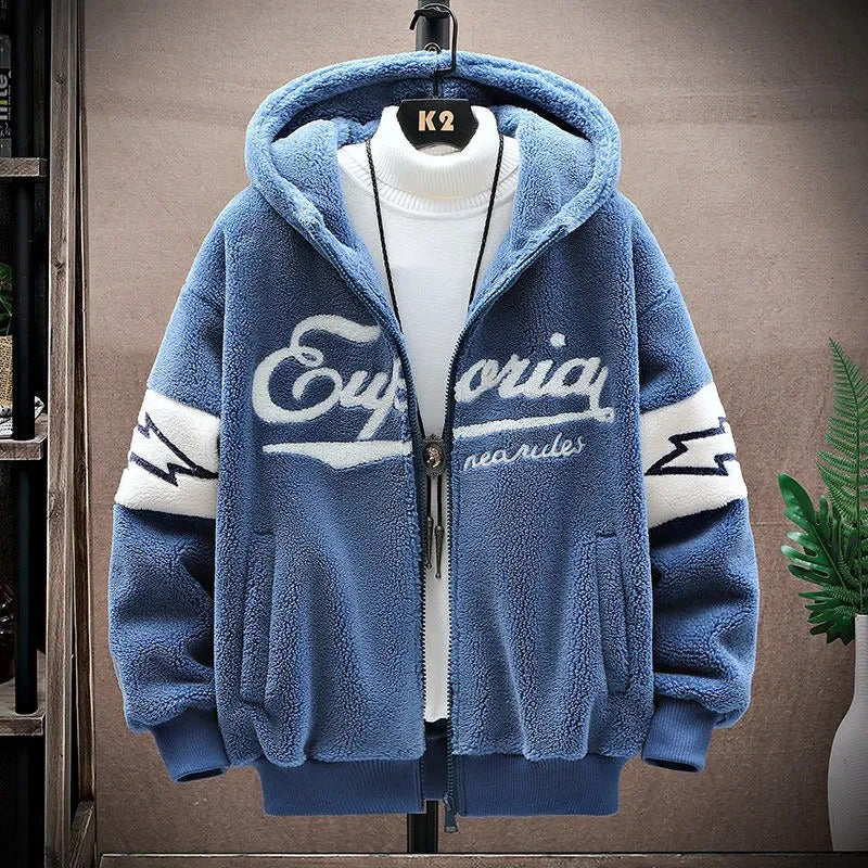 Rayan | Cardigan homme zippé en polyester confortable