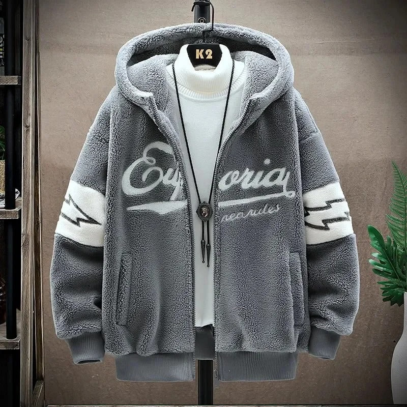 Rayan | Cardigan homme zippé en polyester confortable