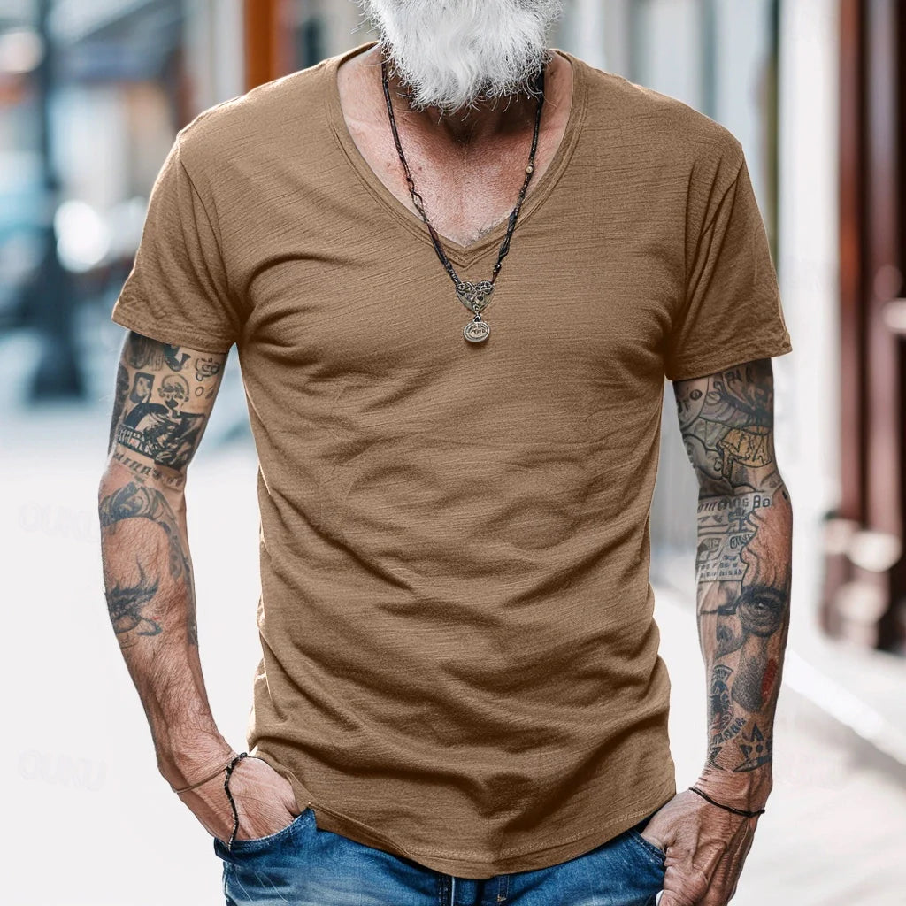 David | T-shirt élégant pour homme été