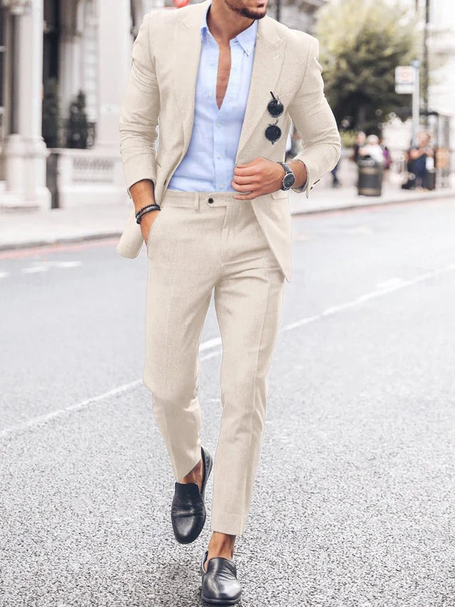 Adrien | Costume homme élégant (Veste + Pantalon)