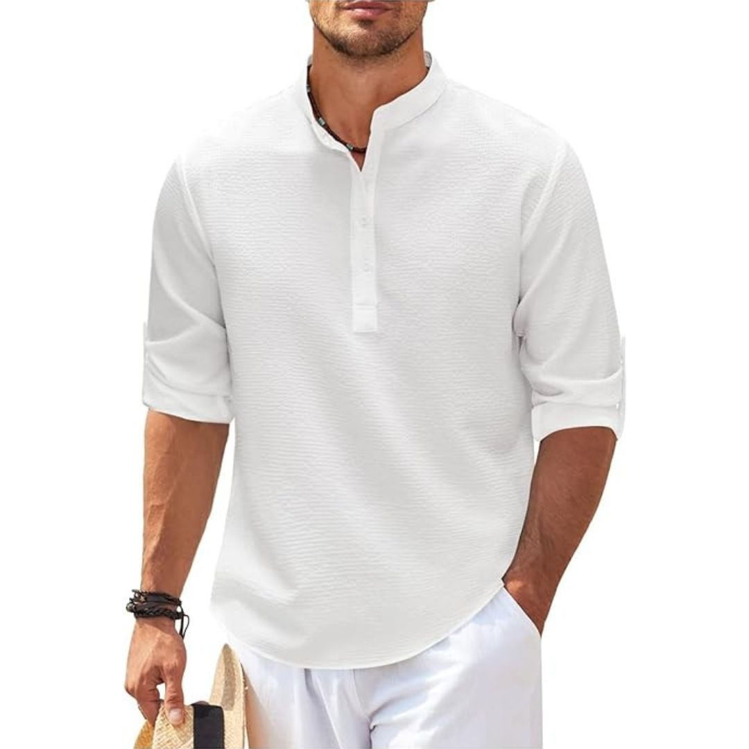 Chemise en Lin Homme Confortable