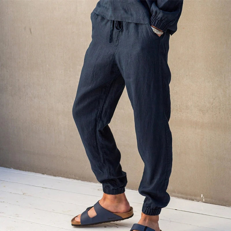 Hugo | Pantalon d'été en lin pour homme