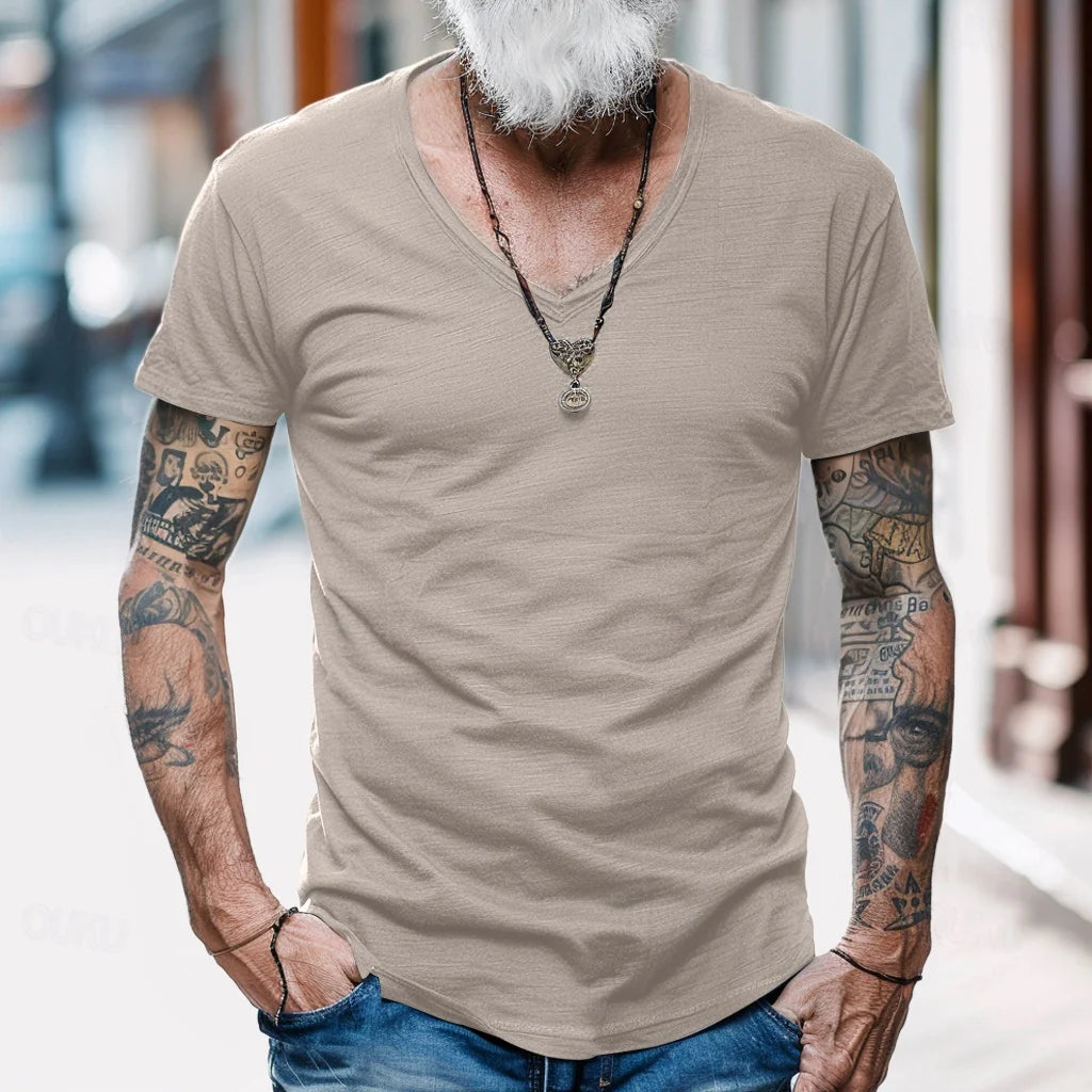 David | T-shirt élégant pour homme été