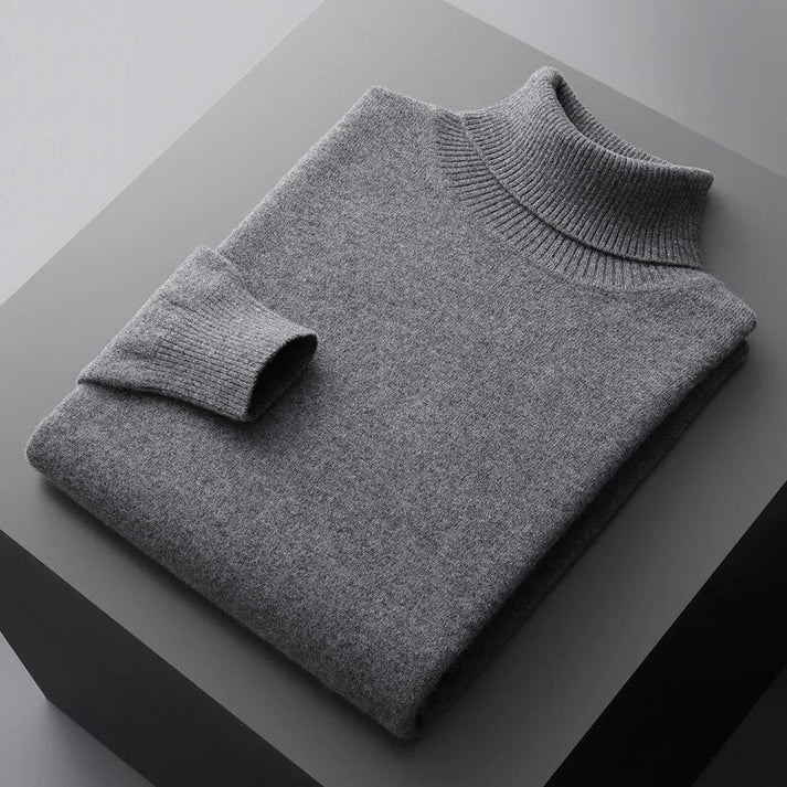 Mathis | Pull col roulé en cachemire pour homme