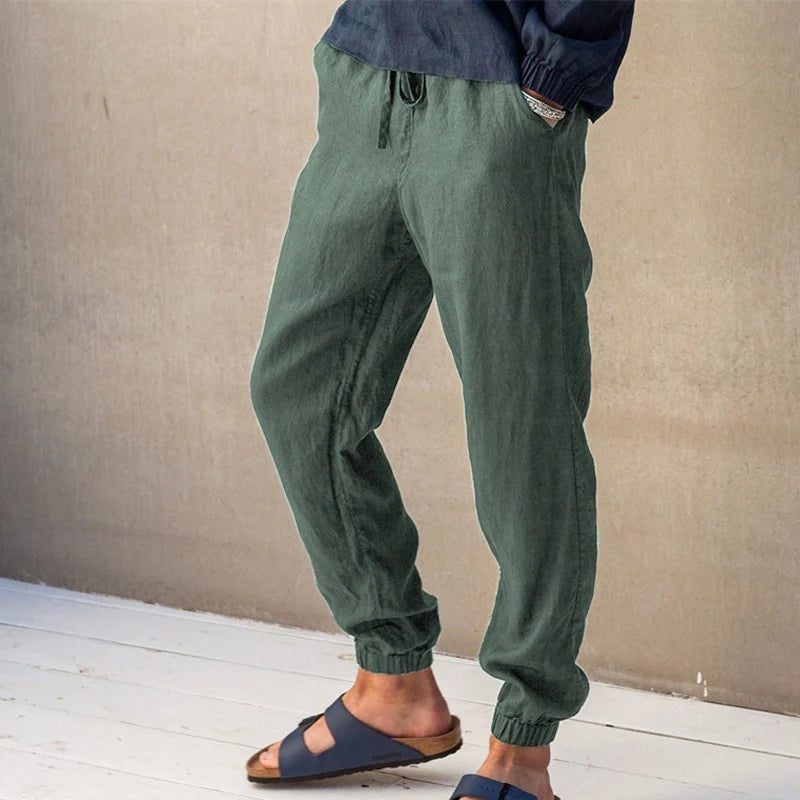 Hugo | Pantalon d'été en lin pour homme