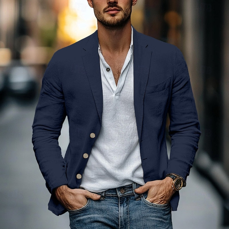 Adrien - Blazer en lin pour l'été