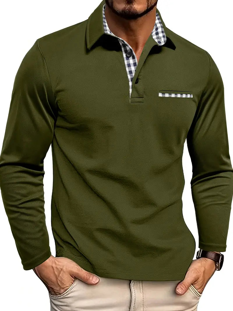 Polo Homme Manches Longues Été